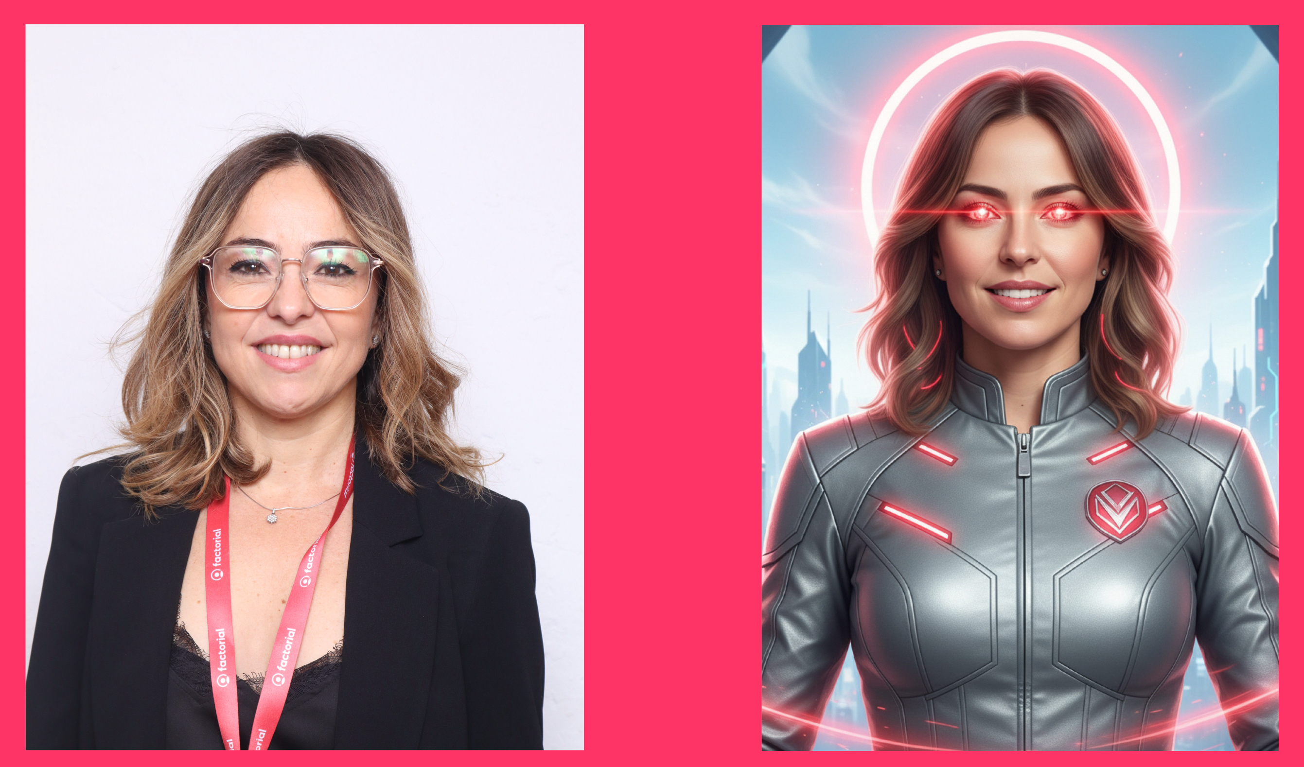 Foto original de invitado en fotomatón